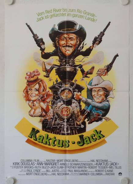 Kaktus-Jack originales deutsches Filmplakat